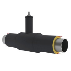 Кран шаровой ППУ ПЭ тип 1 Ст3сп LD 32х4х1900 мм ГОСТ 3262-75