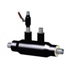 Кран шаровой с воздушником ППУ ОЦ тип 2 Ст10 BROEN Ballomax 32х32х4,5х2100 мм ГОСТ 10704-91