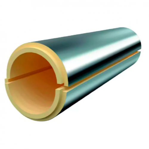 Скорлупа ППУ фольгированная для прямых участков 32х52 мм в Смоленске