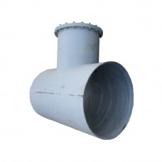 Тройник в ВУС изоляции с ЦПП равнопроходный 100х108х6 мм ГОСТ 17376-2001