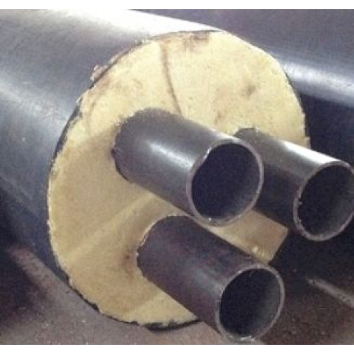 Труба в ППУ изоляции Твин оцинкованная Ст10 108х4,0х315х0,7х315 мм ГОСТ 10704-91