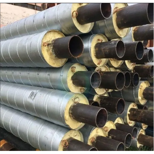 Труба в ППУ изоляции стальная в полиэтиленовой оболочке тип 2 Ст10 Ду76 76х4х160х3х39 мм ГОСТ 10705-80